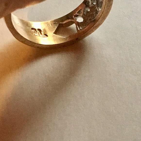 💥🔅SOLD💥💕Palladium 🐘elephant caravan ring 🐘 - Picture 4 of 5